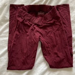 PACT Red Leggings Organic Cotton